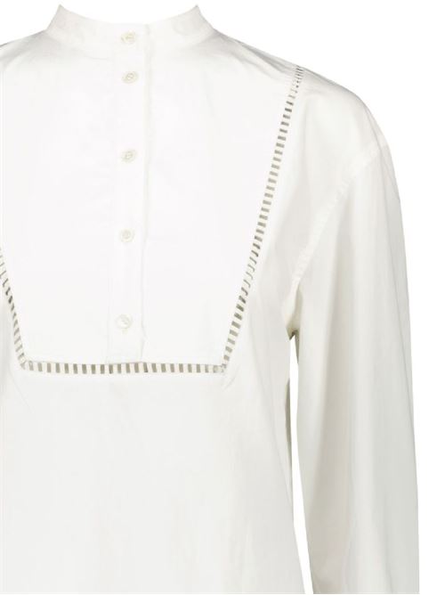 White shirt YVES SALOMON | 25EYH02166COAPA1042